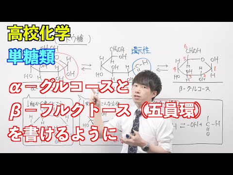 【高校化学】天然高分子① 〜単糖類〜