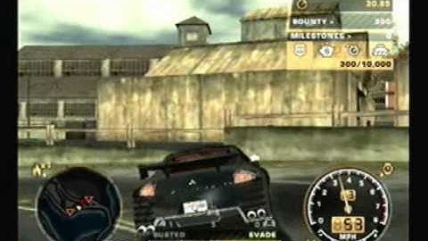 NFS Most Wanted: Speed and Slow Mo Glitch