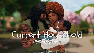 Meet the Normans🏠 | Sims 4 Current Household