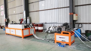 MYT® Flexible duct connetor machine HVAC duct making machines