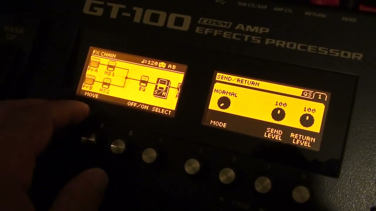 PEDALERA BOSS GT 100 TUTORIAL EN Español
