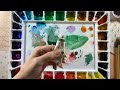 Watercolor: How to Mix Colors You don’t Initially Like To Get Beautiful Useful Hues