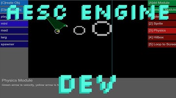 Aesc Engine Dev - Asteroids Clone