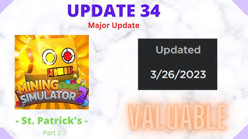 Update 34: St. Patrick