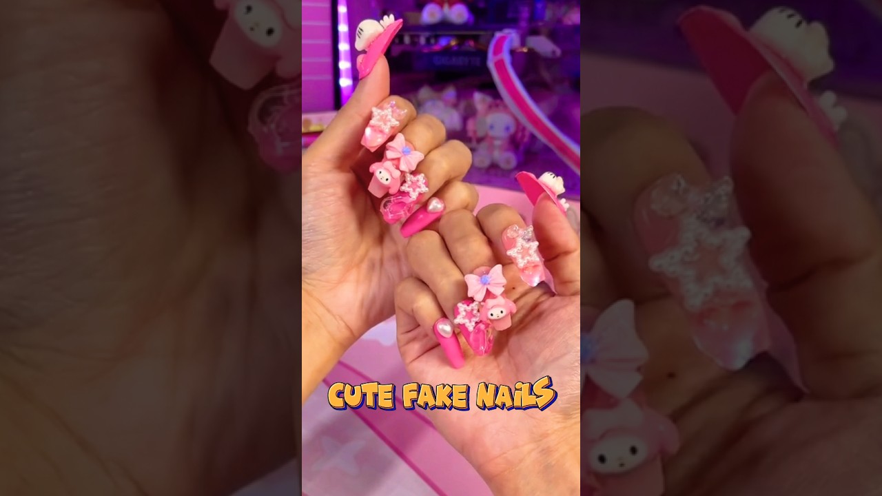 Какие милые накладные ногти вы бы носили, чтобы удивить свою лучшую подругу? 💅💕 