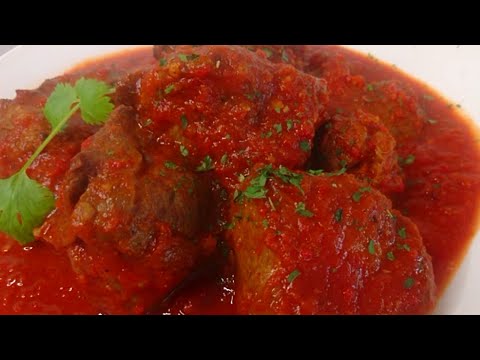 Video: Lamb Stewed With Tomatoes