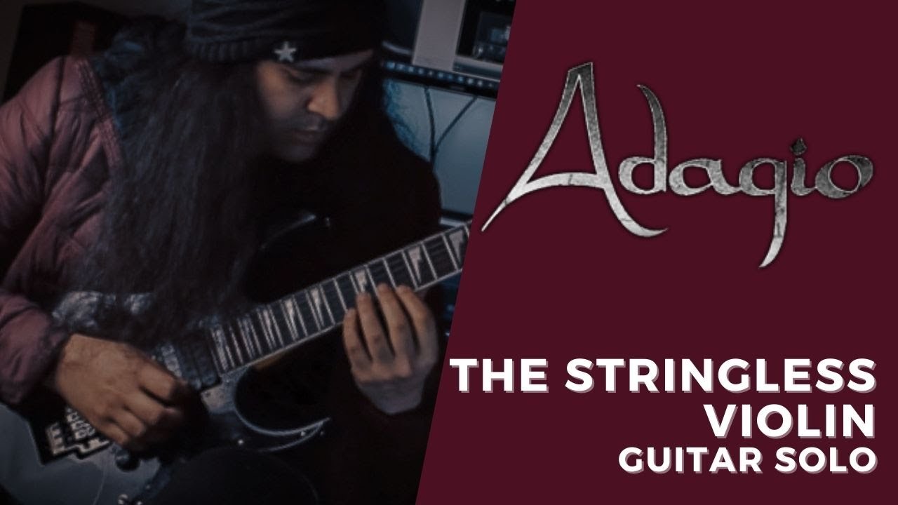 Adagio - The Stringless Violin | Guitar Solo Cover by Leonardo Ninello ...