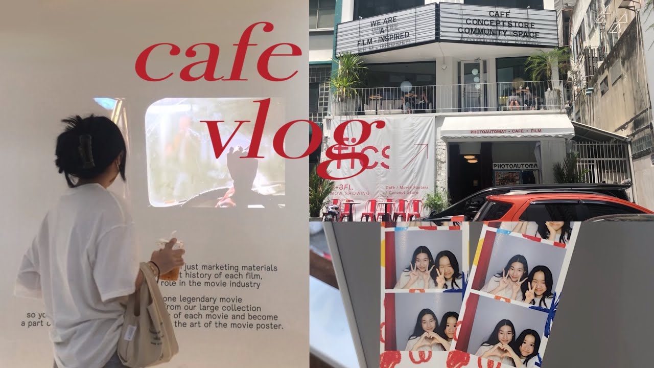 🎬crema’s vlog: ไปคาเฟ่ fics, BTS pop-up store, เดินเล่นสยาม 🎫 | cremaa
