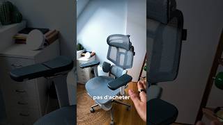 N'achetez pas cette chaise de bureau ! #setup #chaise