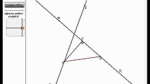 Intersection of Two Lines Using Vectors