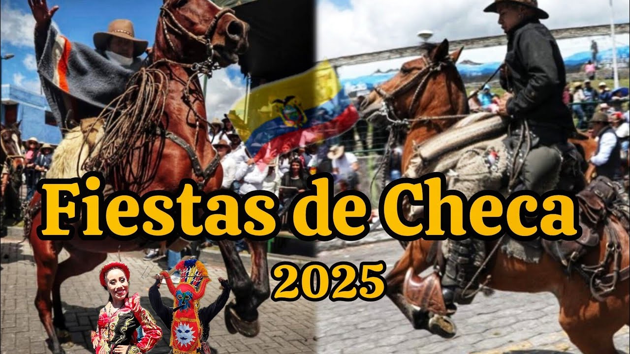 Checa celebra a lo grande: Imperdible desfile del chagra Viajero Ecuador 