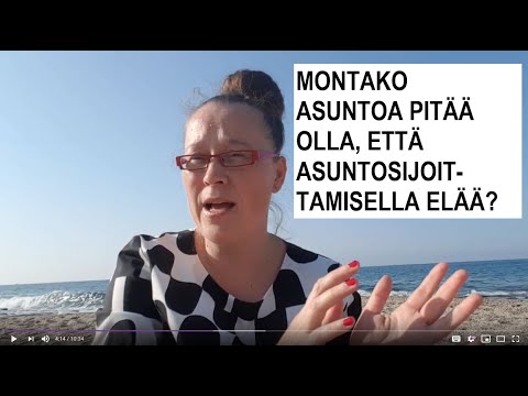 Video: Kuinka monta asuntoa myydään vuosittain?