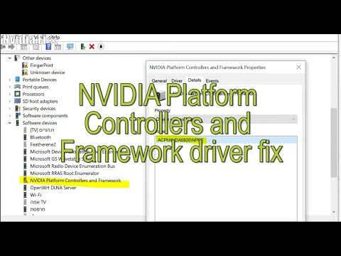 How to Fix Nvidia Platform Controllers and Framework Driver Issues in Device Manager  Windows