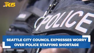 Urgent action is needed to address Seattle police staffing shortage, councilmembers say