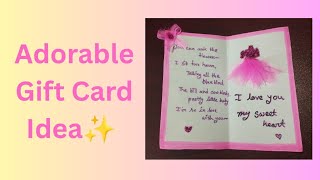 Don't Buy β Make This instead π #diy #diycrafts #giftcard