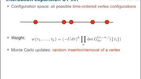 INT 13-2a: Matthias Troyer, Continuous time solvers for quantum impurity problems