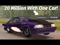 How i made over 20 million with one car in no limit drag racing 20