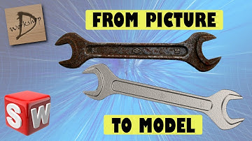 SolidWorks 3D CAD Model From Picture! No Drawing, No problem!