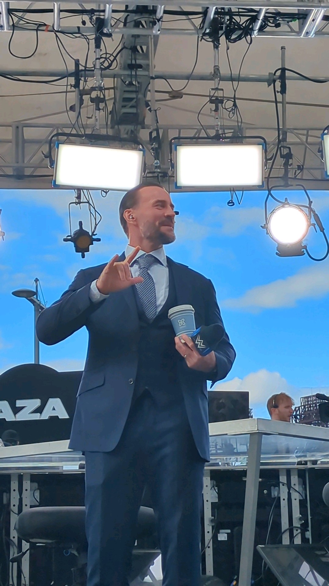 CM Punk loves the fans