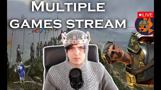 Multiple medieval games stream | Livestream