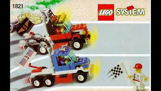 1821 Lego System Rally Racers Building Instruction with Music