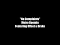 Offset No Complaints Ft Drake (Official Lyrics)