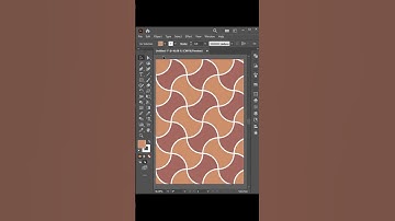 Make easy surface pattern design in illustrator#shortvideo #shorts#tutorial#adobeillustrator#pattern