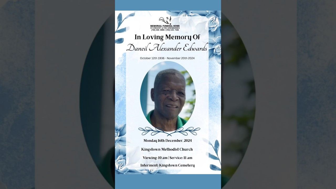 Daneil Alexander Edwards | Funeral Announcement 