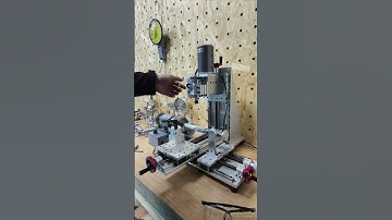 Manual Micro Turning & Milling #machine #svanfon #turning #cnc #lathe #machining #cncmilling #diy
