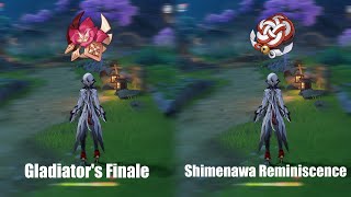 How Much Different Is There Between Gladiator's Finale Vs Shimenawa Reminiscence For Arlecchino?