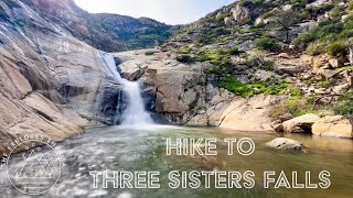 Three Sisters Falls hike in San Diego County  Relive video