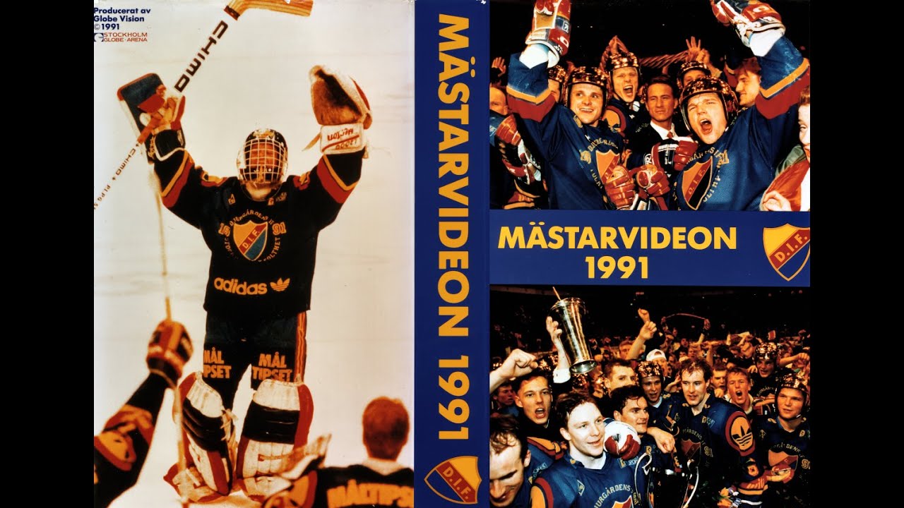 Djurgårdens IF - Färjestad, SM-finalerna 1990/1991 (Mästarvideon)