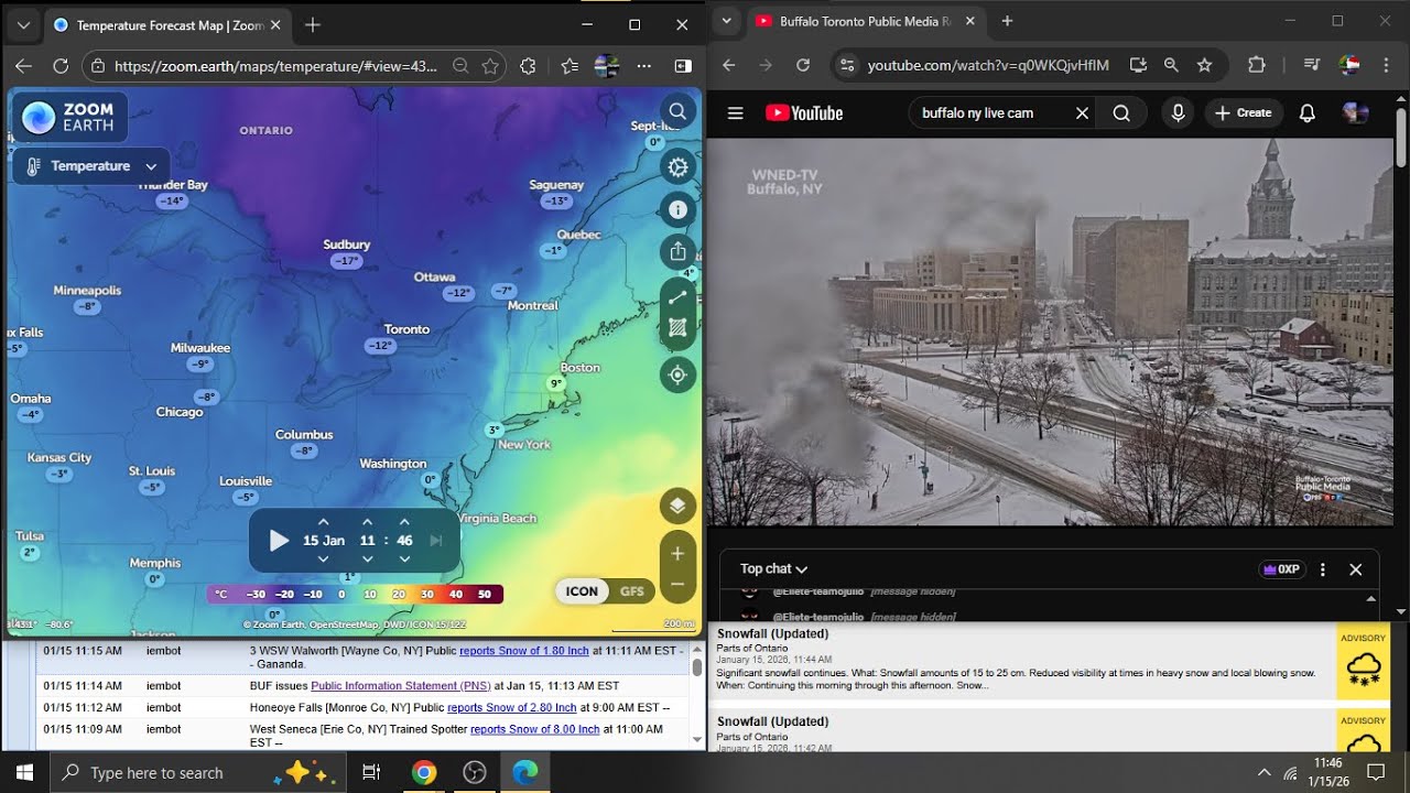 Arctic Blast/cold temps slams all of ON, QC, East Coast & South... | 1/ ...