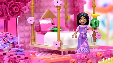 Isabela's bedroom (with something unexpected) 🌸 Custom Encanto Lego build DIY