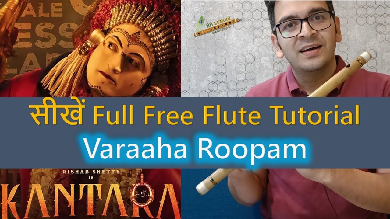 kantara Varaha Roopam Complete Flute Tutorial rishabshetty Full