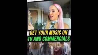 Get your music on TV and commercials