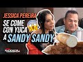 JESSICA PEREIRA ESTABA ESPERANDO A SANDY SANDY EN LA BAJAITA 😨 SE LO COMIÓ CON YUCA!!!