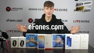 eFones.com Black Friday Deals UK 2019 | Huawei, Xiaomi, Nokia & Honor PRICE DROPS