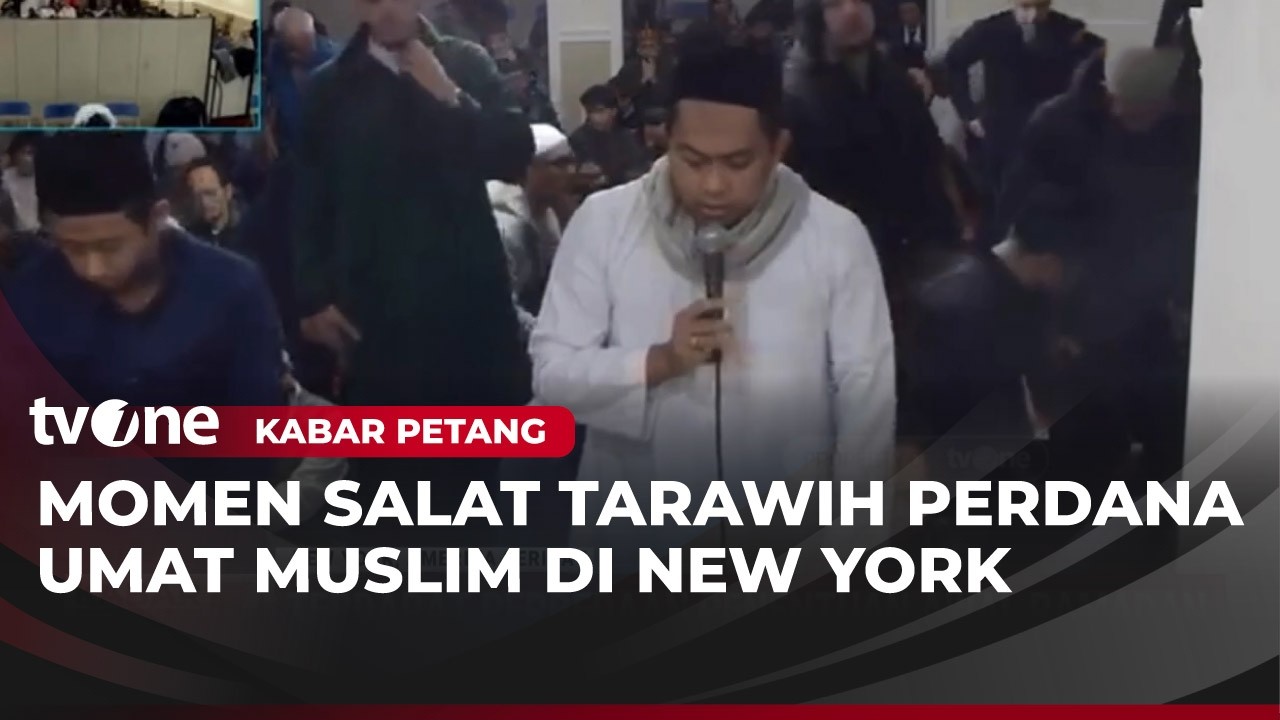 Sambut Bulan Suci Ramadan, Umat Muslim di AS Jalankan Tarawih | Kabar Petang