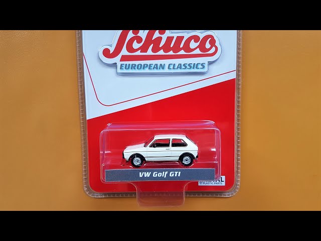 Schuco VW Golf GTI scale 1:64 - YouTube