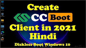 CCBoot Client Step By Step in Hindi | Upload CCboot Client Image  | 2021 | Diskless Networking