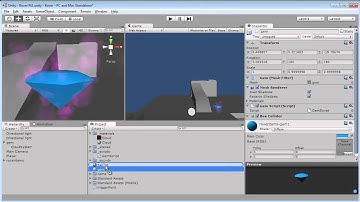 Unity 3D Rover Game pt 2 - Particle Cloud and Prefabs