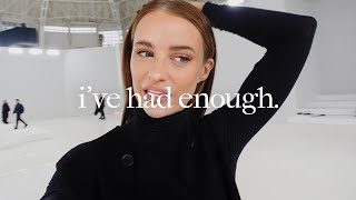 IVE HAD ENOUGH OF THIS AT MFW | VICTORIA