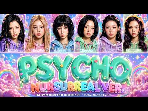 Cover BABYMONSTER (베이비몬스터) - PSYCHO | Nursurreal Ver (Color Coded Lyrics)
