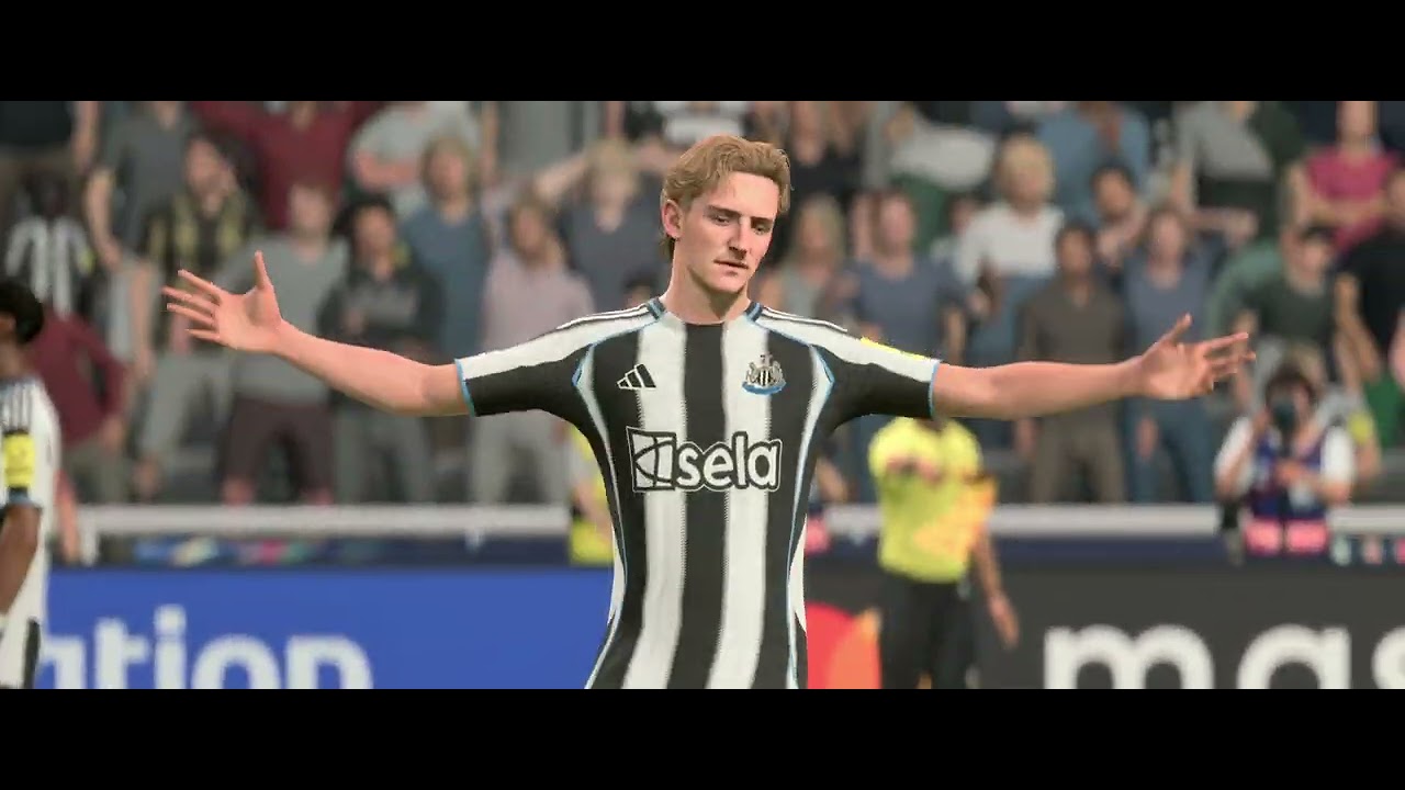 Newcastle Utd vs FC Barcelona UCL FC26 Modded
