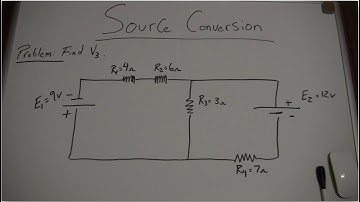 Source Conversion Problem 1