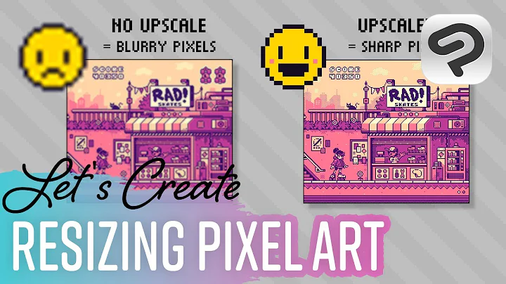 The correct way to resize your pixel art in Clip Studio Paint! | Brandon James Greer