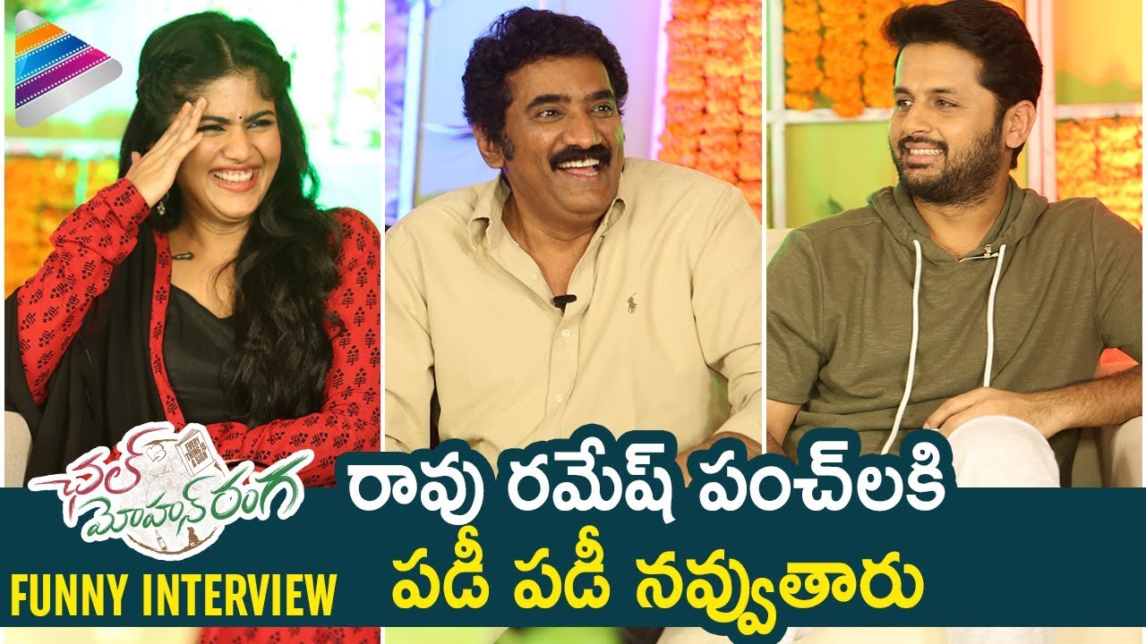 Chal Mohan Ranga Team Best Funny Interview | Nithiin | Megha Akash |Telugu FilmNagar