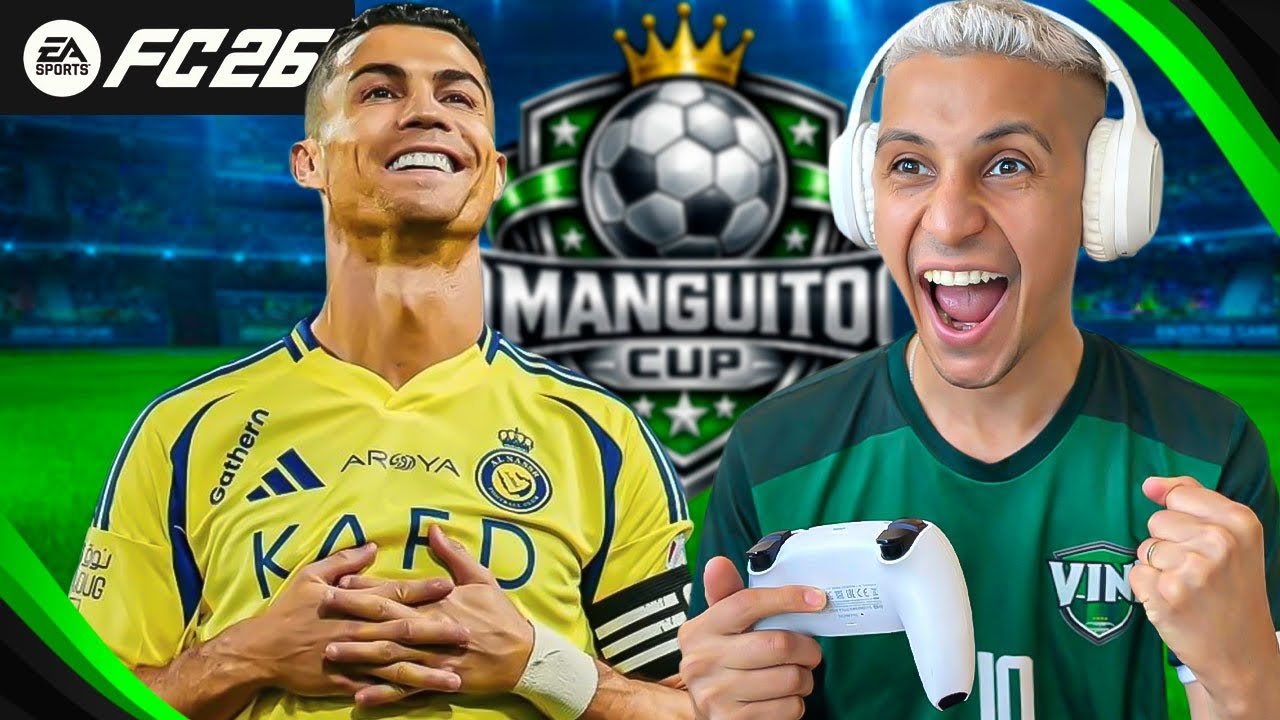 CRISTIANO RONALDO ESTÁ JOGANDO MUITO NO MANGUITO CUP! 