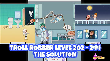 TROLL ROBBER LEVEL 202 - 244 THE SOLUTION | UNITY